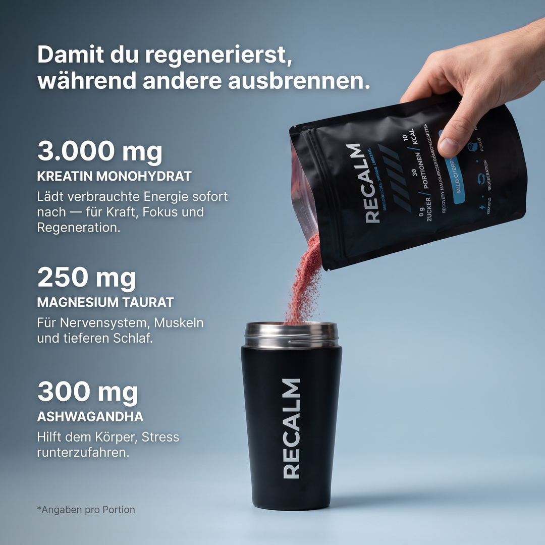 RECALM DAILY - zuckerfreie Regeneration